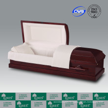 LUXES US Style populaire cercueil & cercueil enterrement rouge cercueils